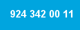 924 342 00 11